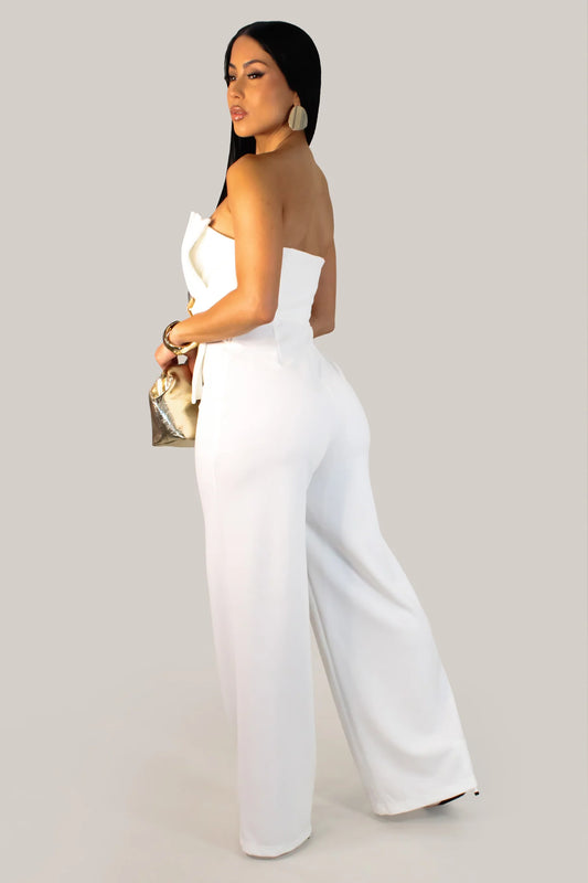 Ivory Elegance Jumpsuit