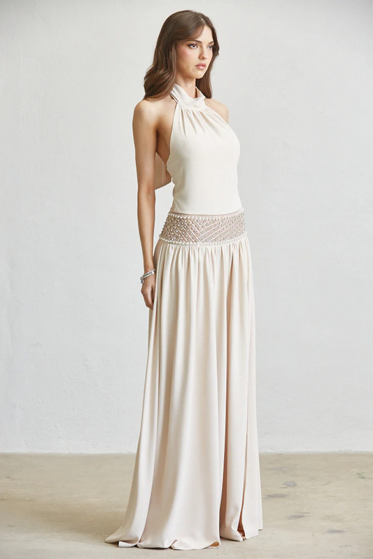 Champagne Pearl Dress