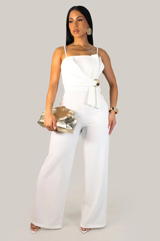 Ivory Elegance Jumpsuit