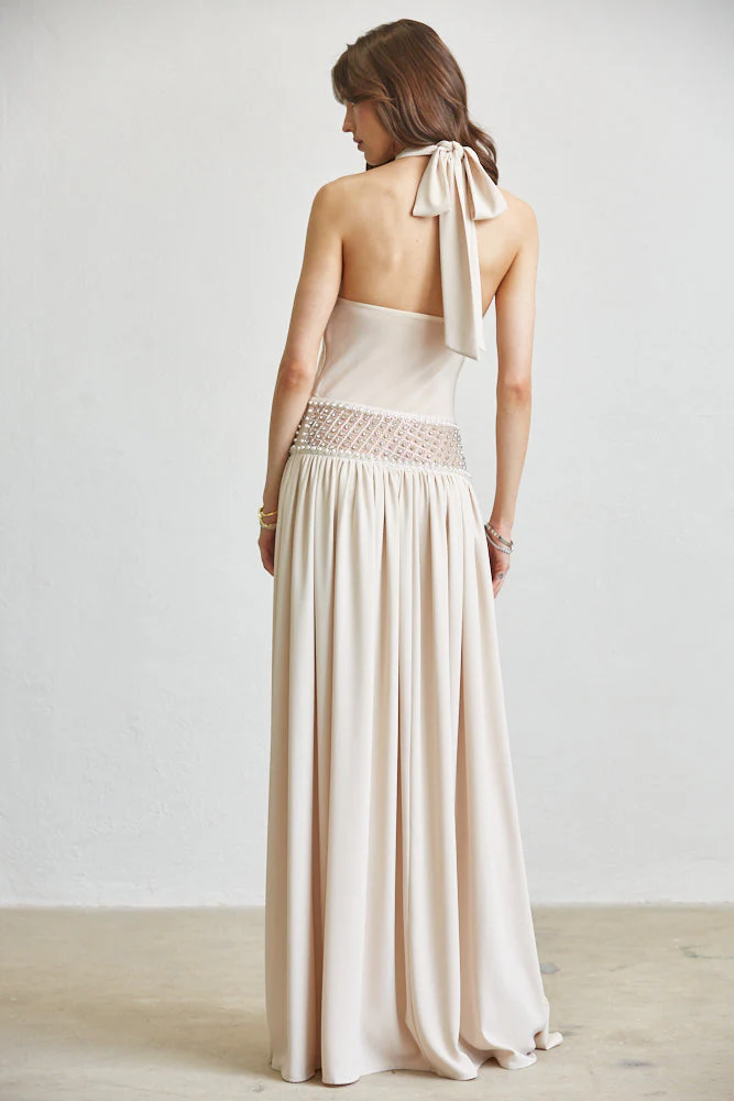 Champagne Pearl Dress