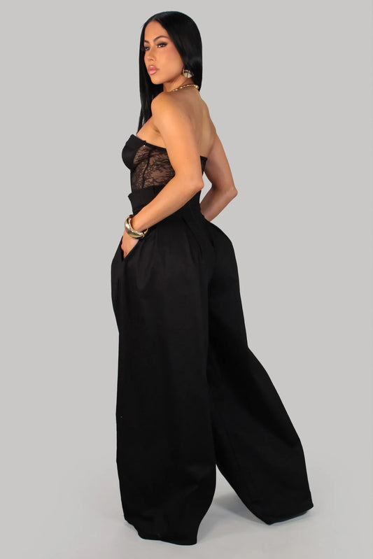 Midnight Lace Jumpsuit