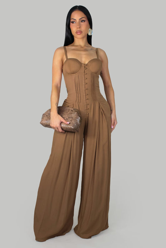 Jumpsuit "Essence" – Chocolate